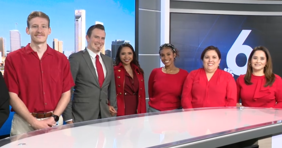 Seeing red was a good thing on this Friday