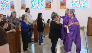 New bishop leads Ash Wednesday Mass in Corpus Christi