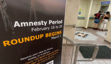 Warrant roundup amnesty period begins