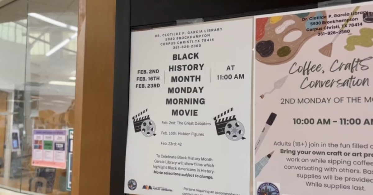 Dr. Clotilde P. Garcia Library celebrates Black History Month with film series