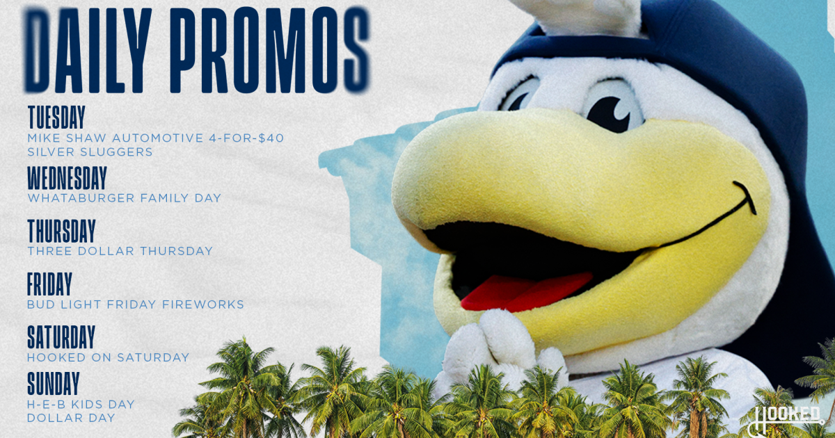 Hooks announce 2026 daily promotions ahead of season opener