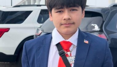 Teen skips school to see Trump speak in Corpus Christi