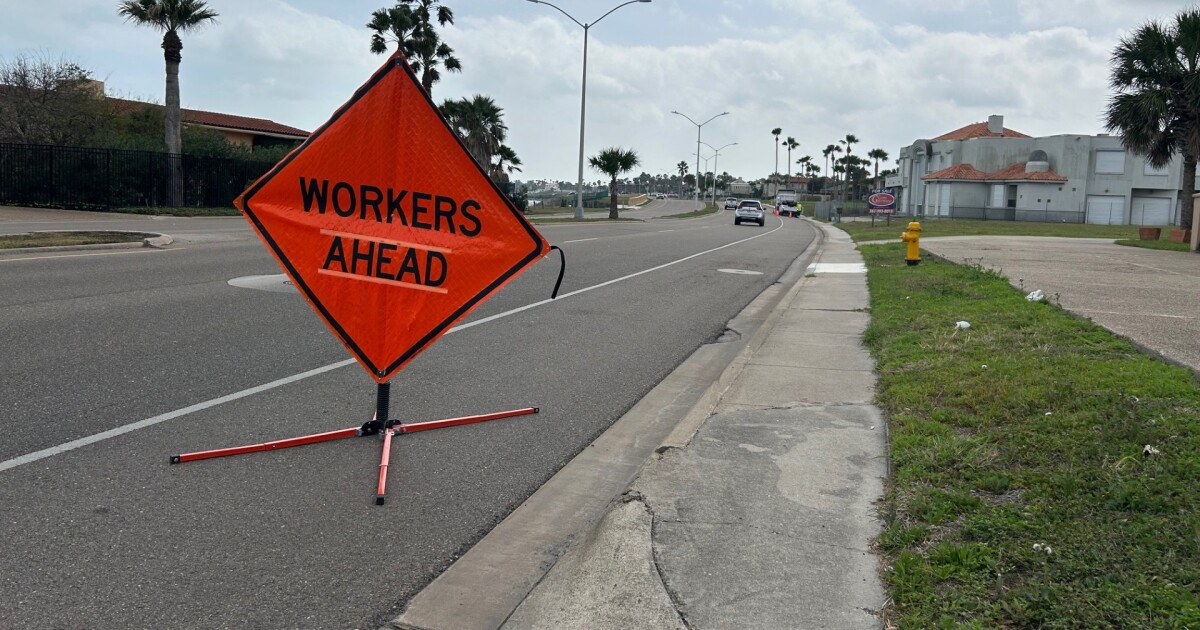 Ocean Drive construction begins today with lane closures expected until March