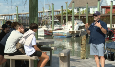 Flour Bluff ISD students trade classroom for boats