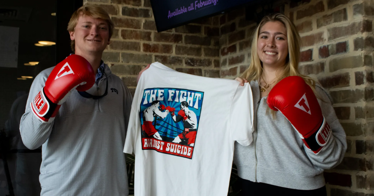 A nonprofit looking to knock out college suicides steps into the ring at TCU