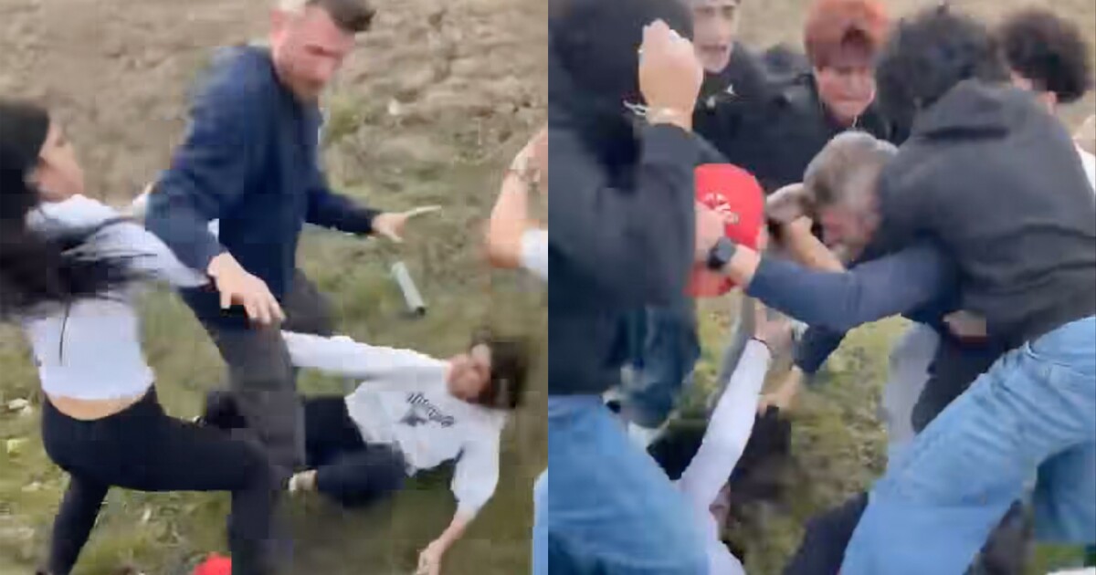 Man arrested after viral fight with Hays CISD students