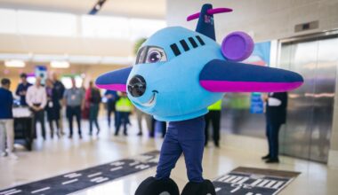 Meet Jett, San Antonio International Airport's fuzzy mascot