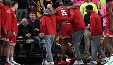 Texas Tech star JT Toppin injures leg in loss to Arizona State