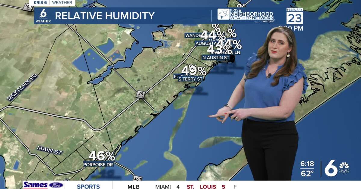 Temps and humidity on the rise, with 90s expected later this week!