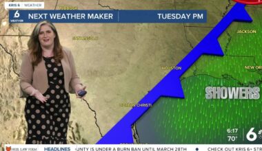 The first week of February brings warmer temps to the Coastal Bend