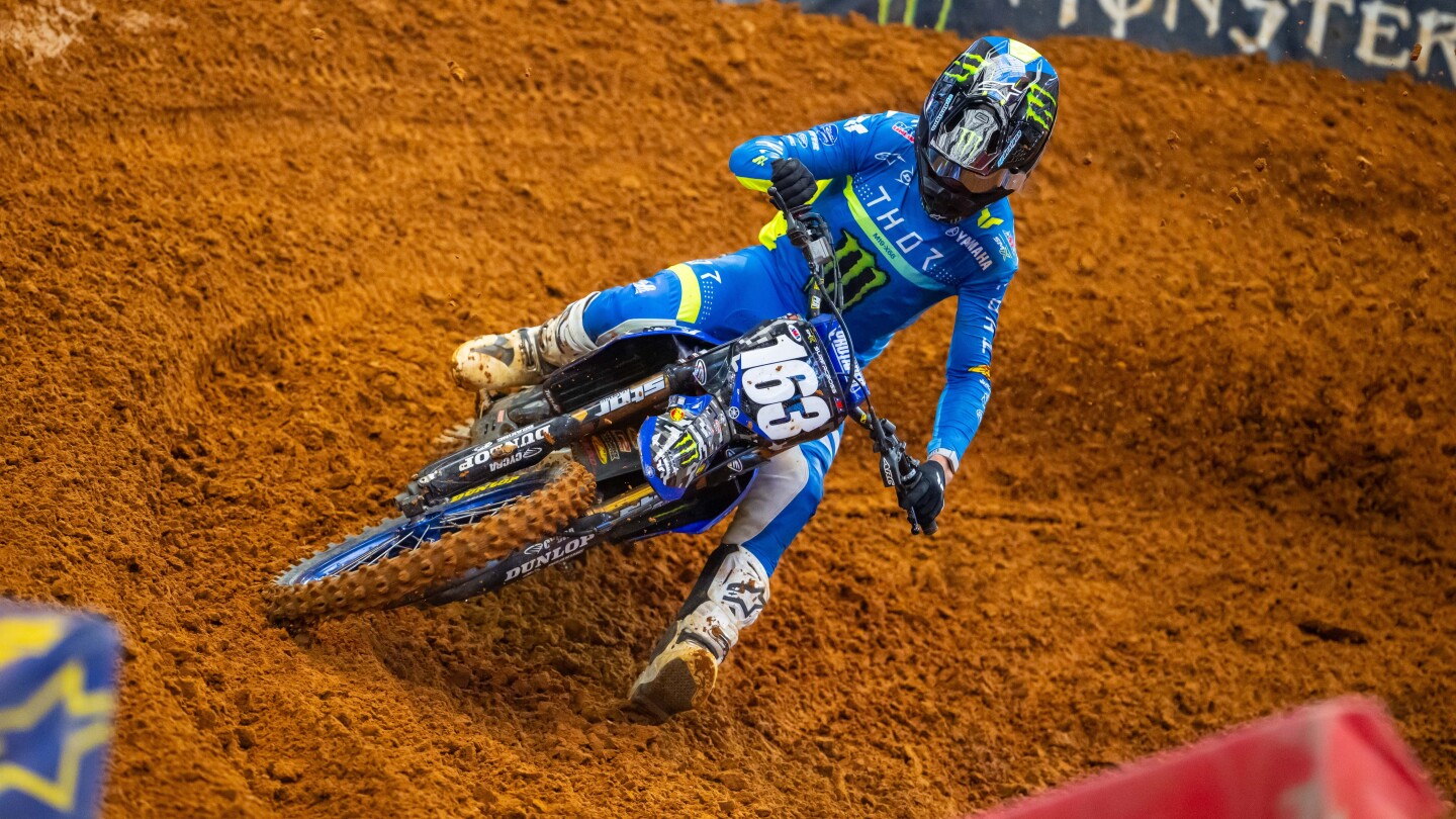 Pierce Brown wins 250 East opener in Arlington, Texas