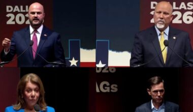 Texas GOP attorney general candidates bring hard hits, pitches during debate