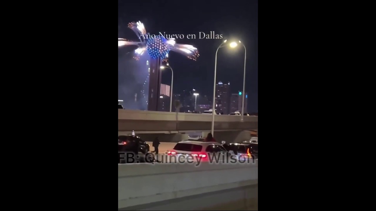 New Year's Eve gunfire on an I-30 bridge in Dallas