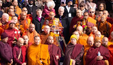 As Walk for Peace reaches DC, Buddhist monks share interfaith message with thousands