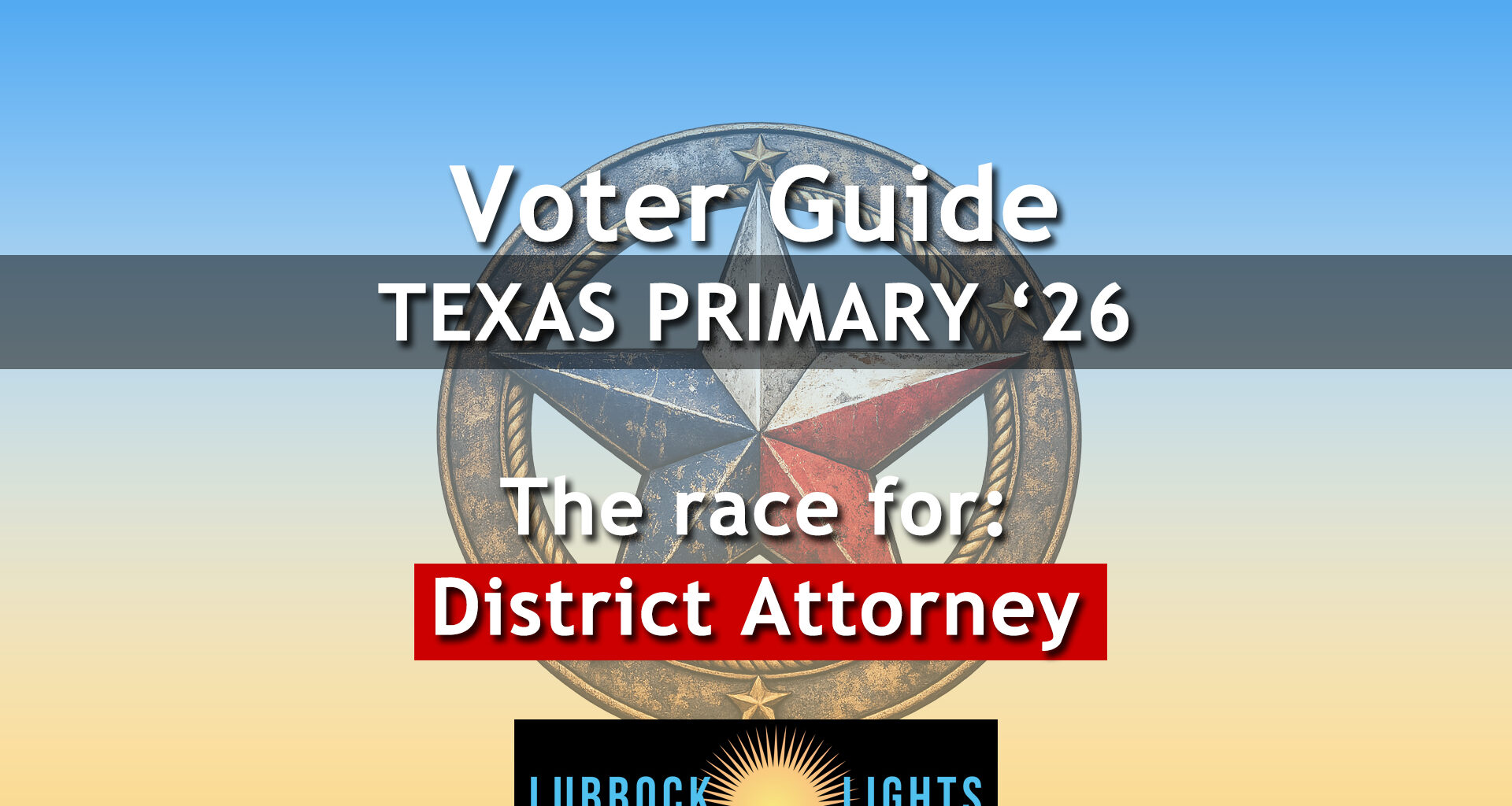 Candidate Q&A: Republican District Attorney