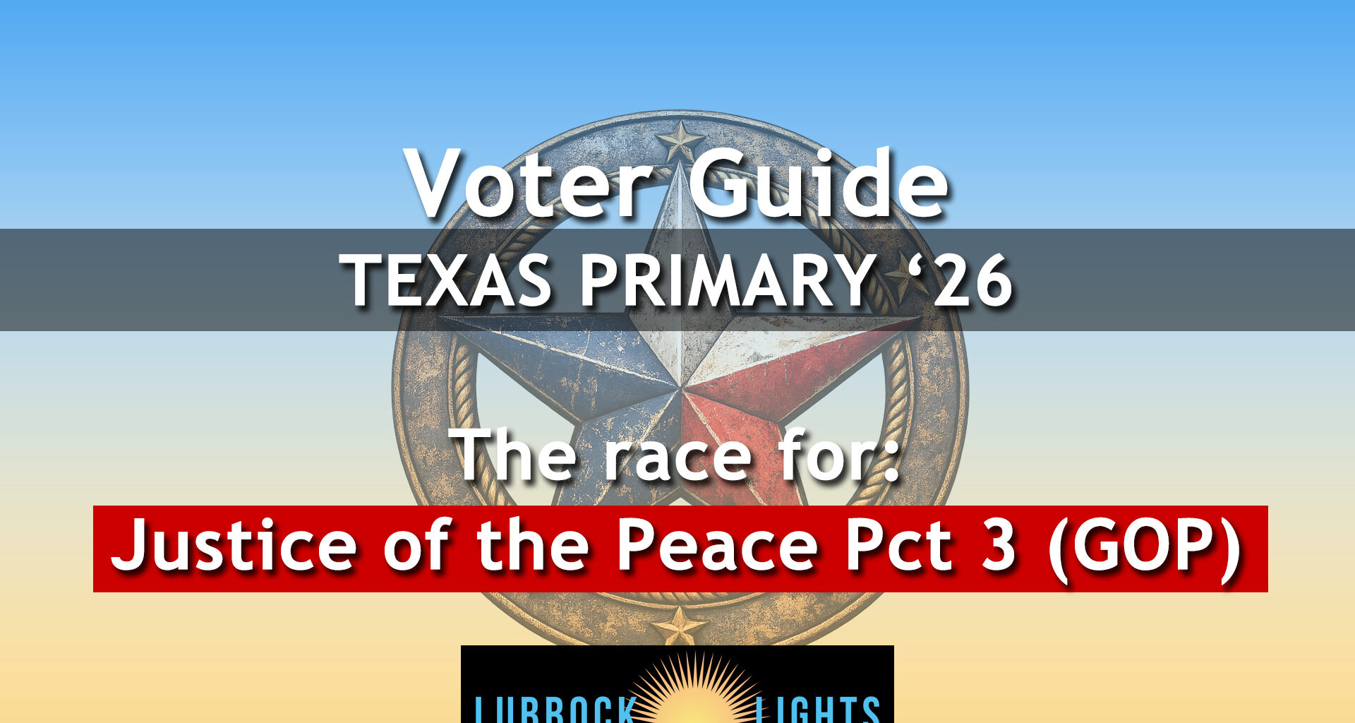 Candidate Q&A: Republican Justice of the Peace, Precinct 3