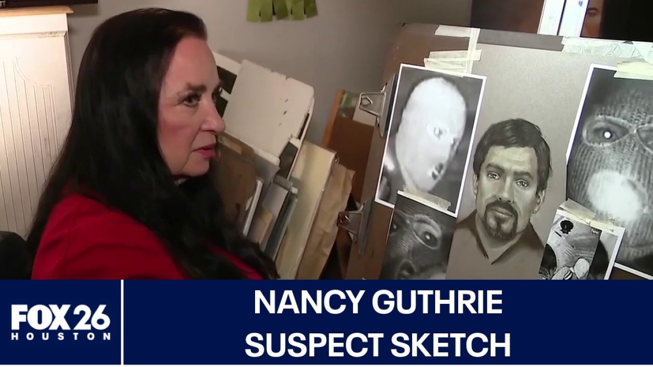Nancy Guthrie: Famed Houston forensic artist sketches her guess of potential suspect