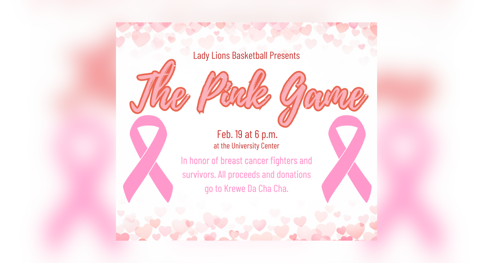 Pink Out vs. Texas A&M-Corpus Christi – The Lion's Roar