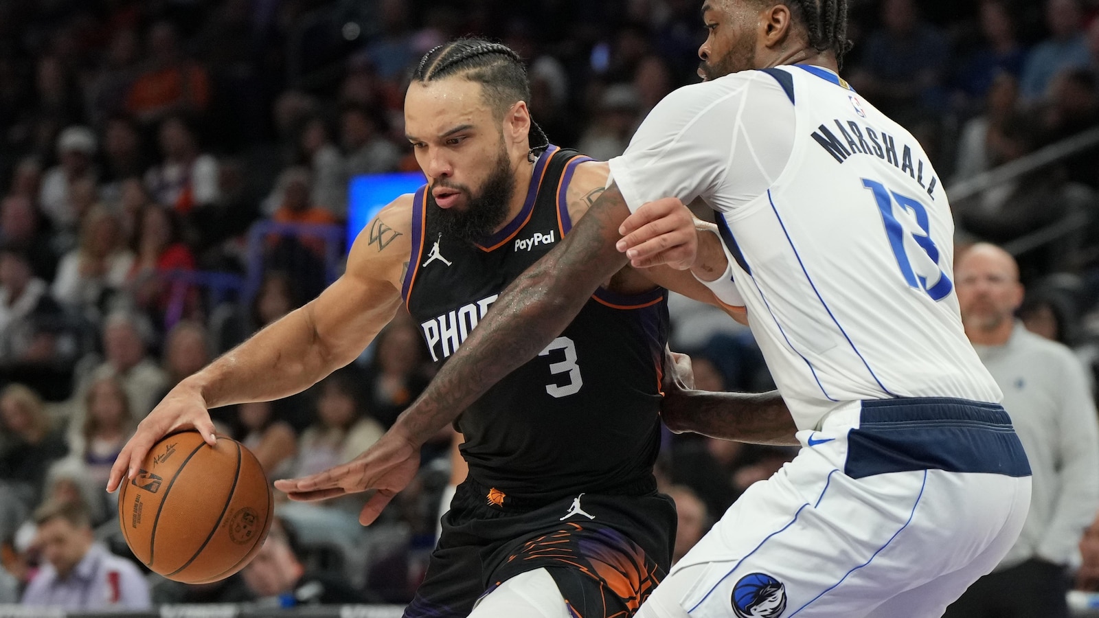 Suns dominate Mavericks 120-111, extend Dallas' losing streak to 8 games