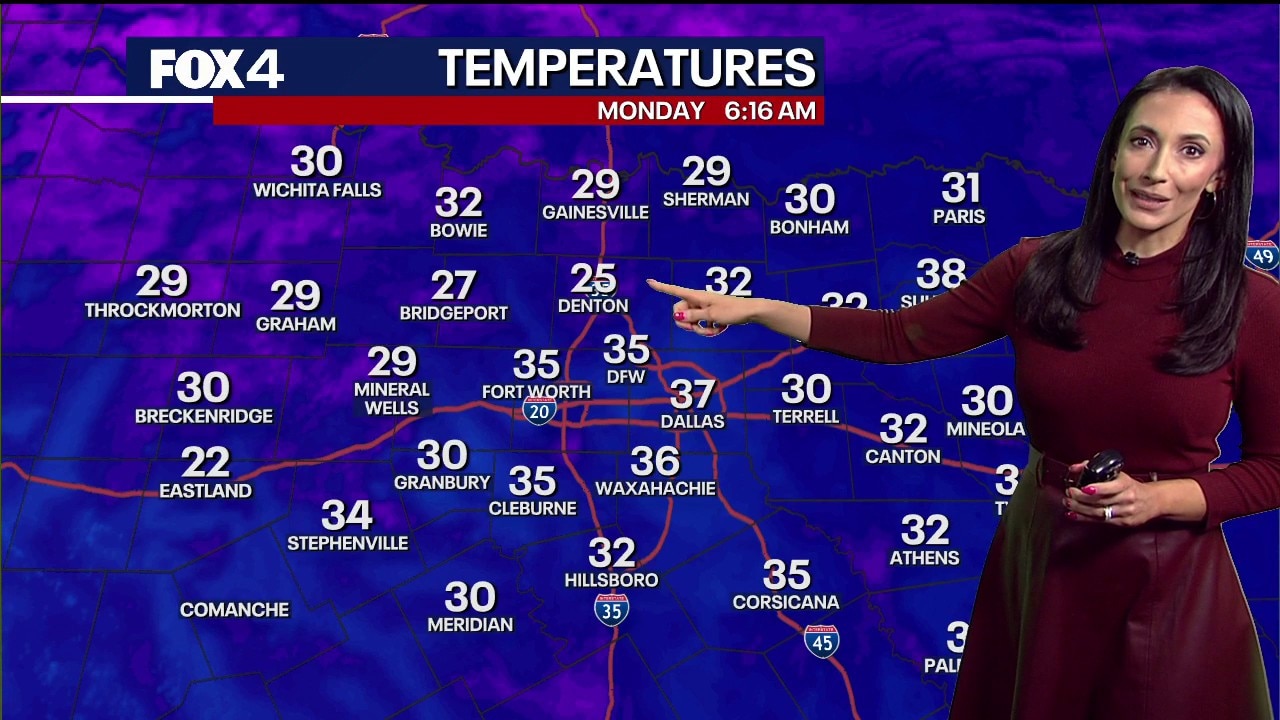 Dallas weather: Feb. 23 morning forecast