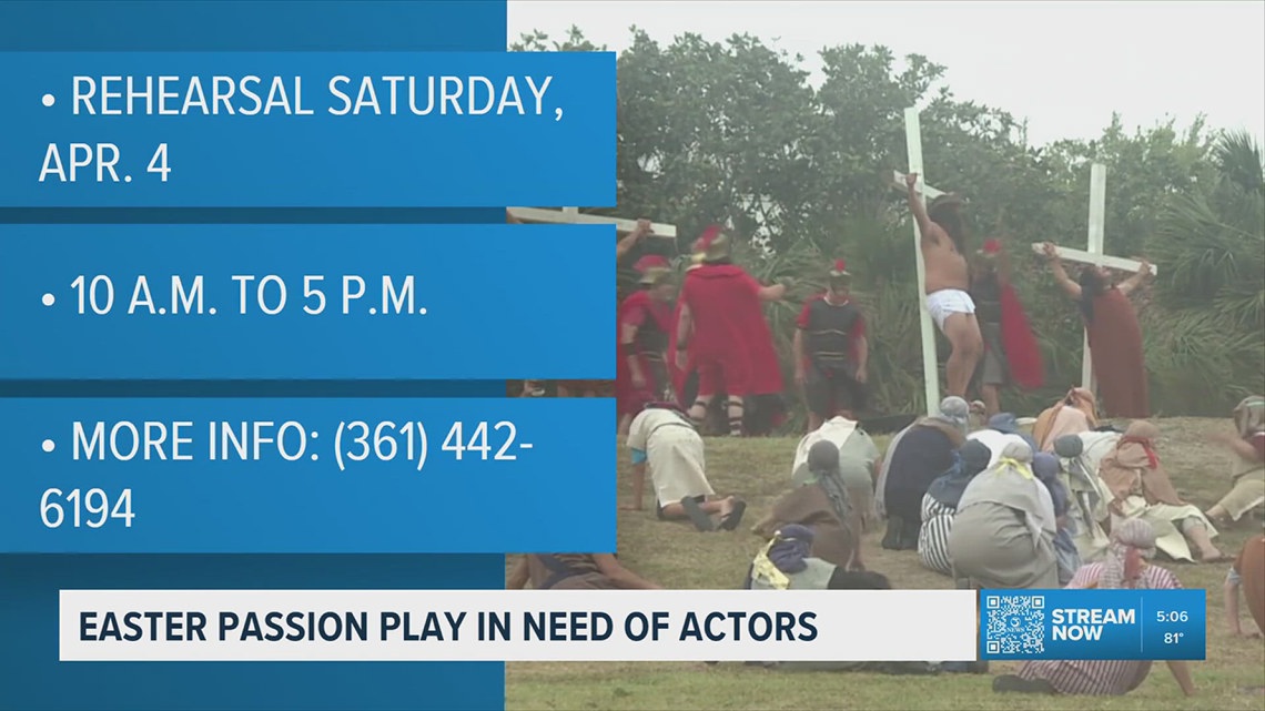 Easter Passion Play in need of actors