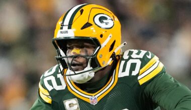 Green Bay Packers defensive lineman Rashan Gary