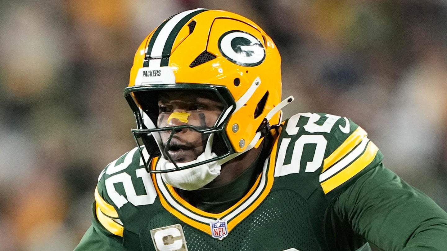 Green Bay Packers defensive lineman Rashan Gary