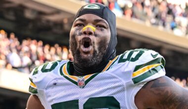 Green Bay Packers defensive end Rashan Gary