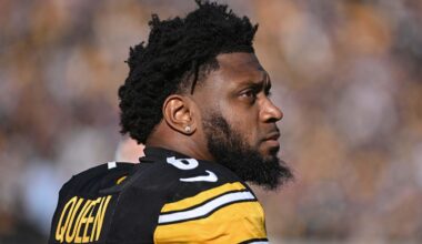 Pittsburgh Steelers linebacker Patrick Queen