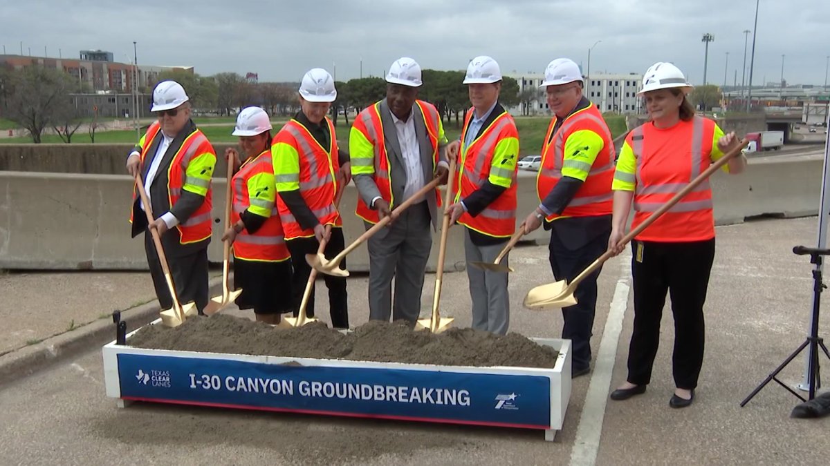 I-30 Canyon $888 million project breaks ground in Dallas – NBC 5 Dallas-Fort Worth