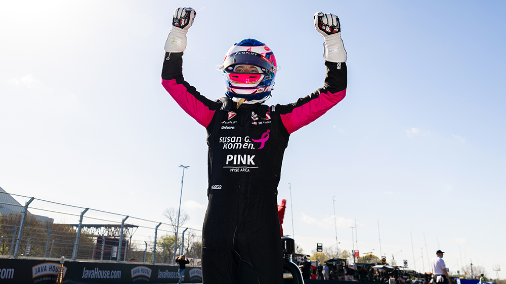 Max Taylor Emerges From Chaos To Earn First Career Win at Arlington