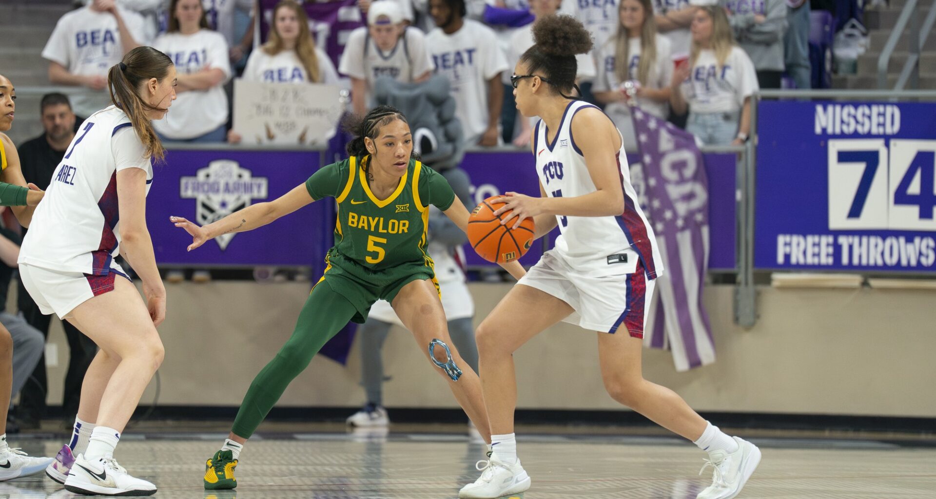 Baylor drops regular-season finale to TCU 65-53 as Horned Frogs claim Big 12 title