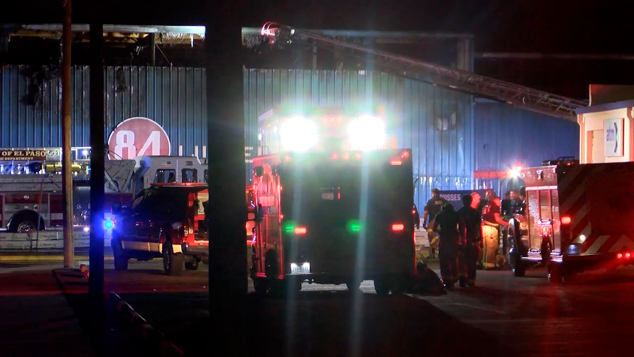 Fire breaks out at lumber yard in El Paso's Upper Valley