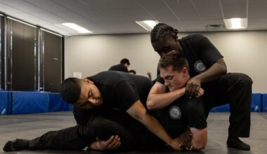 Future North Texas police officers learn a safer restraint technique