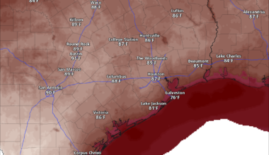 Temperatures march upward in Houston the next couple of days – Space City Weather