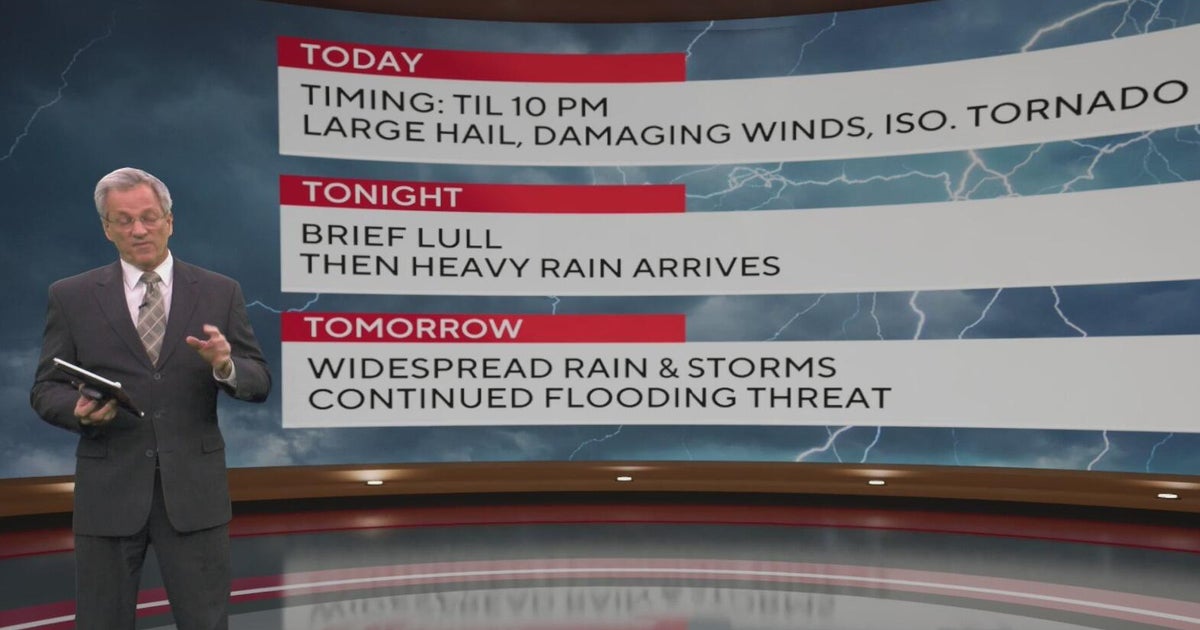 Severe storms threaten North Texas as First Alert Weather Day continues