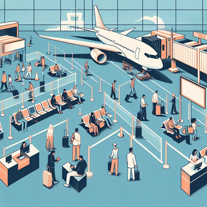 United Airlines Issues Houston Travel Waiver as TSA Lines Reach Breaking Point