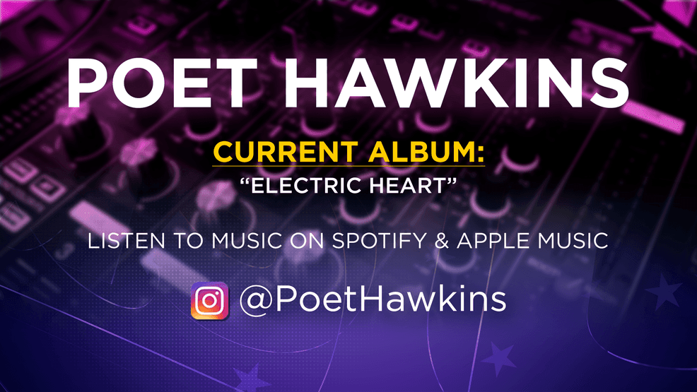 HAAM Music Monday, powered by FVF Law! Poet Hawkins brings soulful indie energy