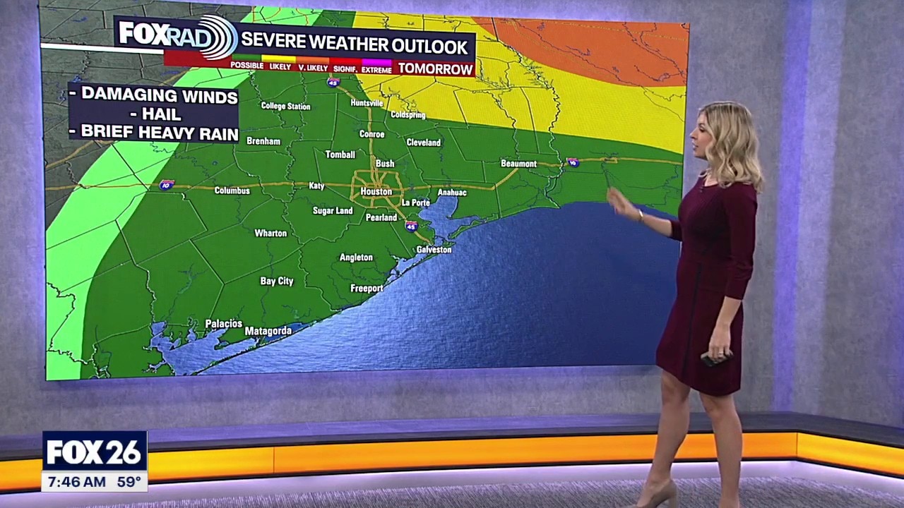 Houston weather: March 14 morning forecast