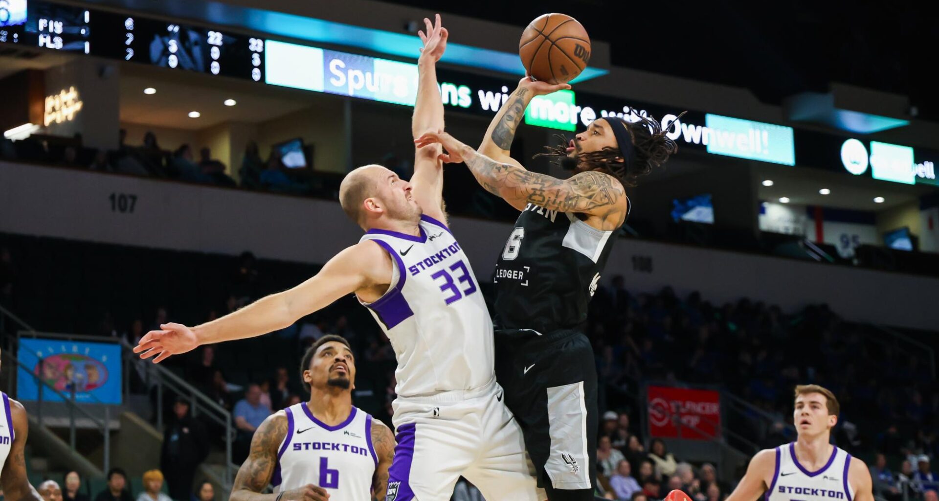 Austin Spurs Hold Off Texas Legends Late Comeback in Narrow Victory – The Daily Texan