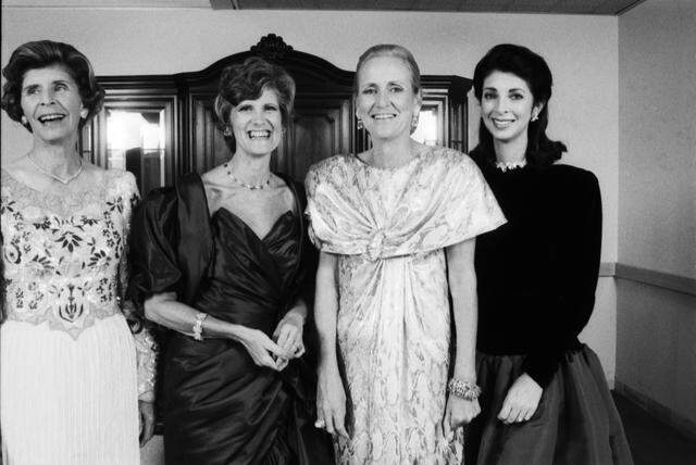 Nov. 9, 1988: The Assembly Ball, Ridglea Country Club; from left, Shirley Garvey, Glenn S. Whipple, Cornelia Blake, and Marsland Moncrief.