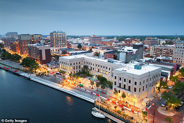 Wilmington's Riverwalk is an almost 2-mile long stretch along the Cape Fear River.