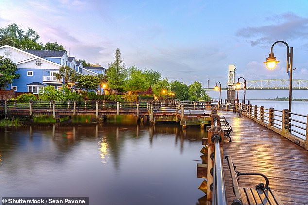 Located in southeastern North Carolina, Wilmington has its own historic downtown and picturesque riverwalk