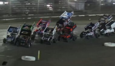 A World of Outlaws race in Texas ended in tragedy on Saturday night after a person died