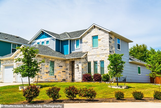 A recent college grad managed to snap up a single-family home just 45 minutes outside of Austin for $392,000 - far below the national median sale price of $430,000 (file image)