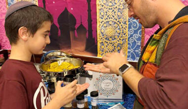 Hundreds celebrate Purim across Texas Medical Center