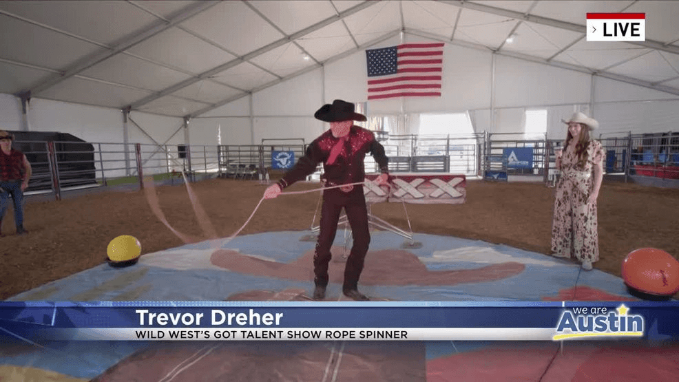 For Wild West’s Got Talent, the lineup is stacked with standout performers—Alejandro wows as an expert balancer, Sheriff Trevor brings high-level skill as a professional rope spinner, Maya captivates the crowd with her magical hula hoop routines, and Chris keeps the energy high as the emcee!