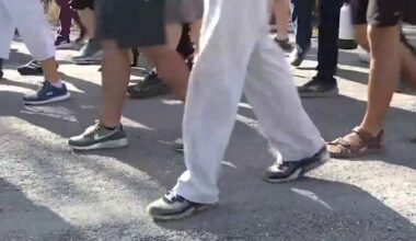 Faith leaders finish 90-mile walk from Dilley calling for release of children, parents in ICE custody