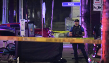 Photos, videos show scenes from downtown