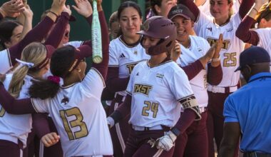 Texas State softball defeats SLU thanks to pitcher Emma Strood